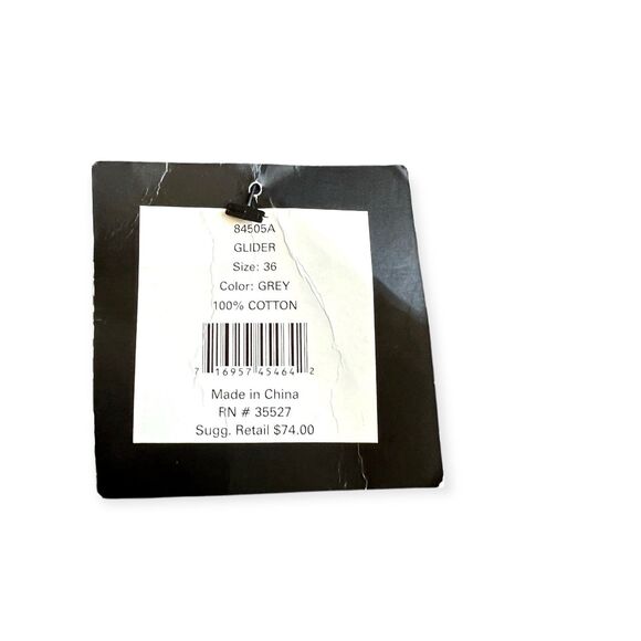 Vintage NWT Marithe Francois Girbaud Gray Glider Corduroy Pants 36x32 Baggy Y2K - Picture 6 of 12